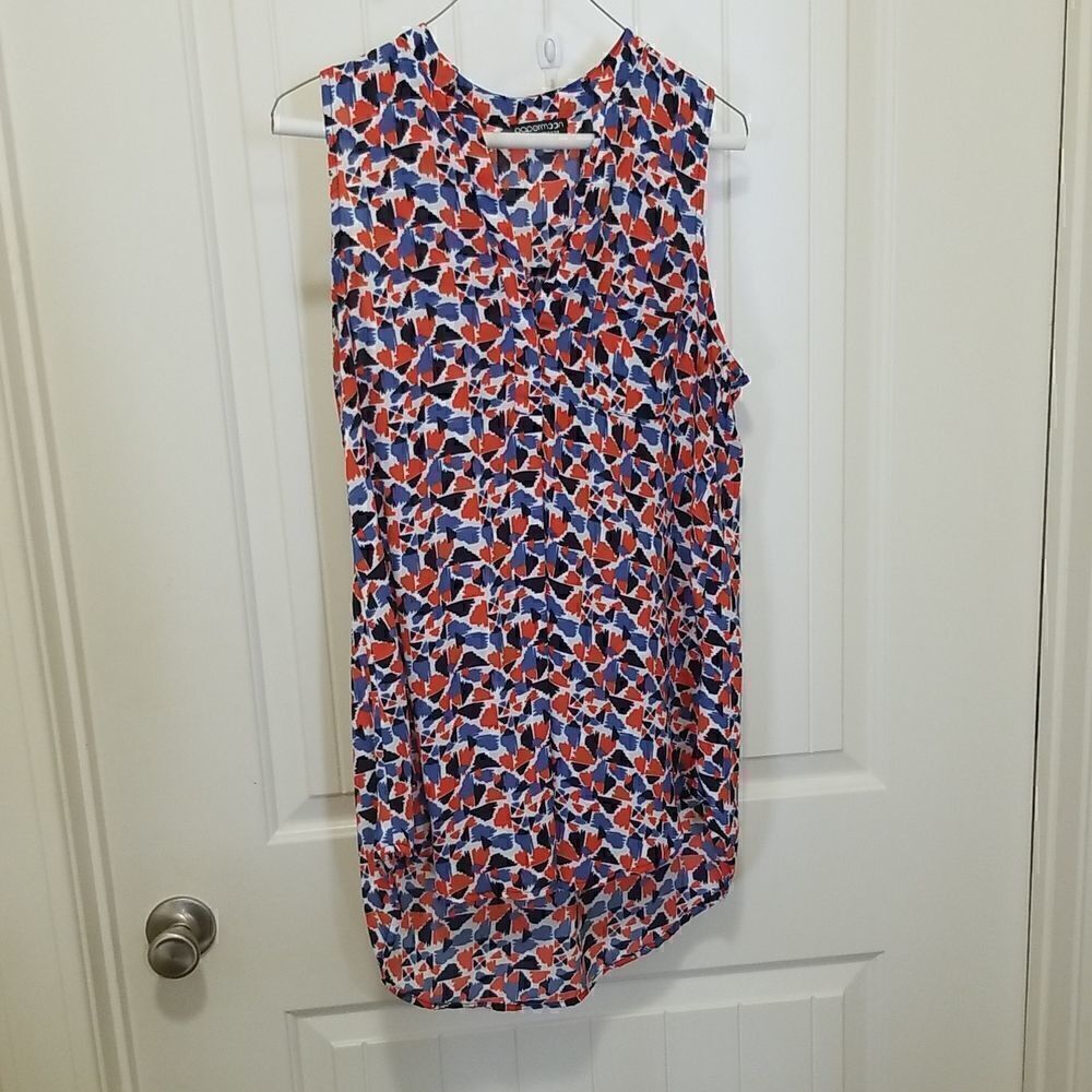 Paper Moon Long Sleeveless Top sz Large